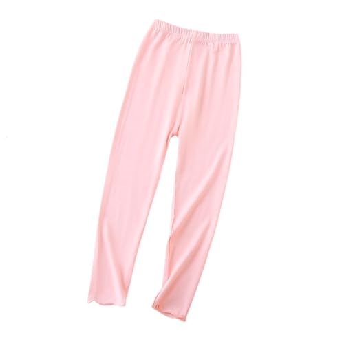 Girls Solid Color Basics Leggings Soft Full Length Legging Tights Pants Toddler Stretchy Trousers Shiny Pants