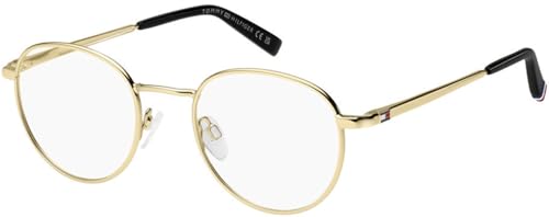 Lunettes de vue Tommy Hilfiger TH 2222 or | Monture optique ronde 49mm