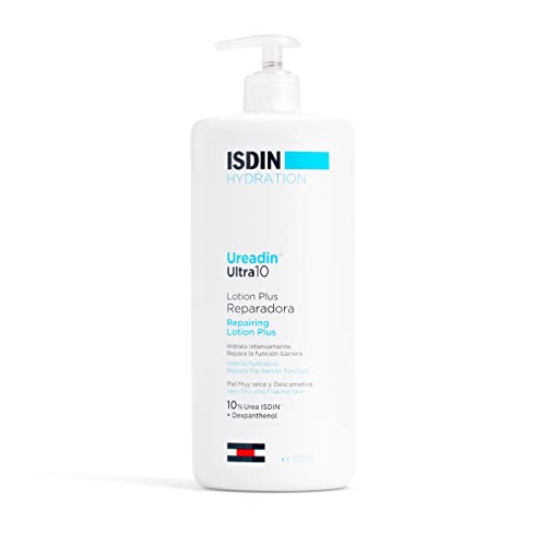 ISDIN Ureadin Ultra10 Loción, Lotion Plus Reparadora piel Seca, Hidrata intensamente y restaura la función barrera, 1000 ml