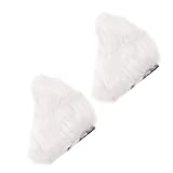 HIAKDOFT モーターサイクル用猫耳ヘルメット装飾 ぬいぐるみ素材 耐久性 ユニバーサルフィット 全面 半面対応 かわいい ランダムカラー