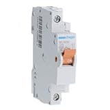 Interruptor magnetotermico para vivienda Hager MN925V 1P+N 25A CURVA-C 1 modulo, Interruptor automático MN 1P+N 25A curva-C con referencia MN925V de la marca HAGER.