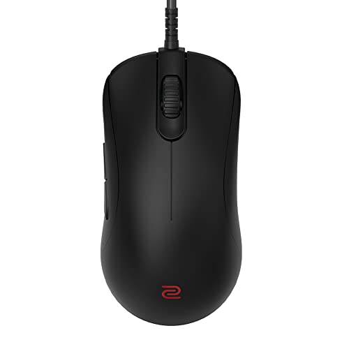 Image of Zowie BenQ ZA11-C Symmetrical Gaming Mouse for Esports |Weight-Reduced | Paracord Cable & 24-Step Scroll Wheel for More Personal Preference| Driverless | Matte Black Coating | Large Size