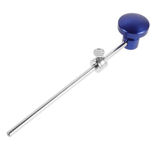 Pedal de bombo de aleación de aluminio azul Solustre miniatura 1