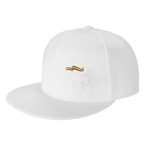 Rasta Lion of Juda Adjustable Outdoor Baseball Hat Flat Hat2