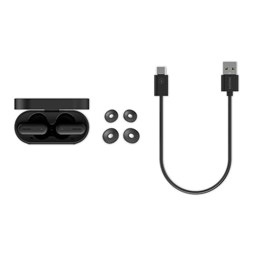 Philips TAT6000BK/00 Cuffie Wireless, Nero - 3