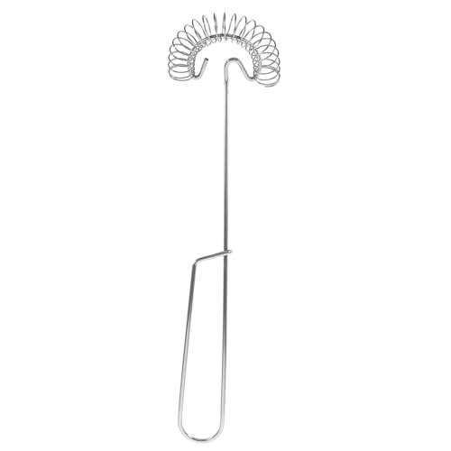 HOLIDYOYO Fouet Manuel à Spirale Fouet Acier Inoxydable pour Œufs Et Sauces Mélangeur De Lait Pratique