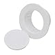 Wandlochabdeckung, Schutzkappe, dekoratives Design, starkes PP-Material, abnehmbare Abdeckung (80 mm)