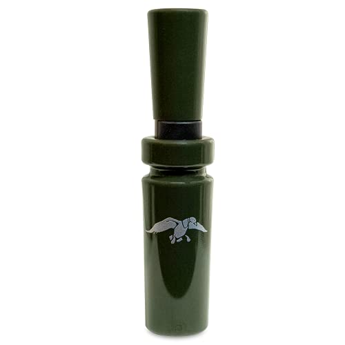Duck Commander Classic Duck Calls - RDC200 Duck Call - Double Reed with Built-In Sound Suppressor, Ideal for Flooded Timber - for Waterfowl Hunting
