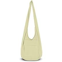 Your Cozy Boho Crossbody Bag for Women Handmade Cotton Sling Bag Lightweight Unisex Travel Purse with Zipper
