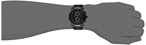 Diesel Herrenuhr Master Chief Chrono 3-Zeiger-Werk Edelstahl schwarz, DZ4180