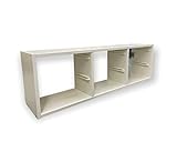 IKEA TROFAST Wandaufbewahrung in weiß; (99cm x 30cm)