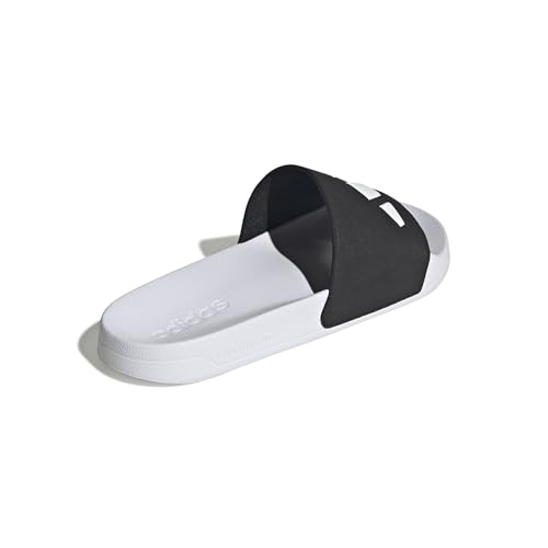 Image of adidas Women ADILETTE SHOWER Synthetic Swim Slide FTWWHT /GOLDMT /BOGOLD | LUT50
