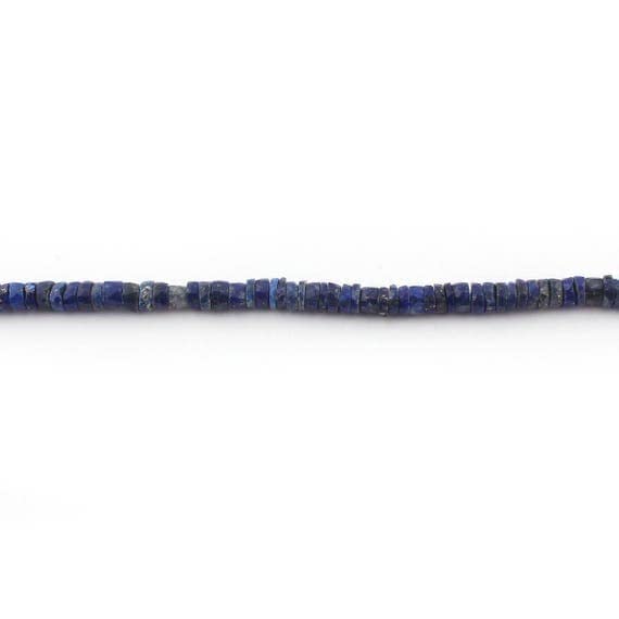 Lapis lazuli faceted rondelles 6mm beads pour création de bijoux faits main SB4508