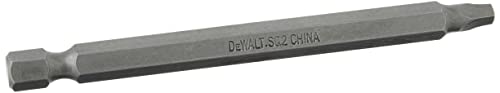 DEWALT DW2232#2 Square Recess 3-1/2-Inch Power Bit,Silver