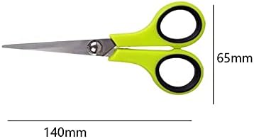 Craft Scissors Household Scissors, Safety Art, Office Life Household and Wear-,Material: ABS,Size: 140 * 65mm Scissors