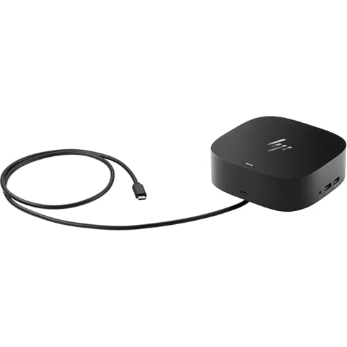 Image of HP USB-C Dock G5, 8-in-1 Laptop Docking Station with 3 Monitors 4K Display, Ethernet Port, 5 USB Ports, HDMI, 2 Displayport for Laptop, PC, MacOS, ChromeOS, Windows 10, Windows 11