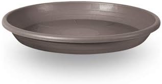 Blim Cylinder Saucer, Deep Brown, 13 cm