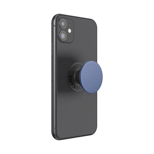 Image of PopSockets Phone Grip with Expanding Kickstand, Solid PopGrip - Indigo Blue