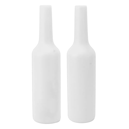 Bouteille d'entraînement de barman en silicone blanc durable - 6