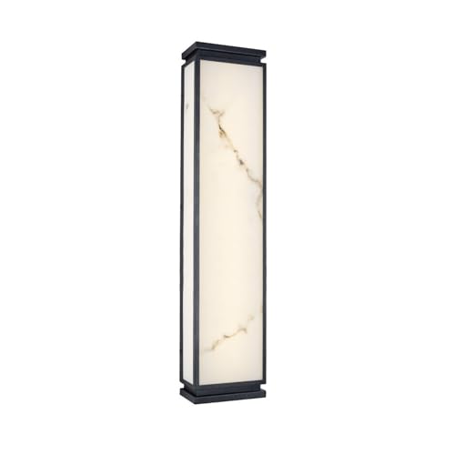 Applique murale extérieure marbre 22W, luminaire de jardin haut de gamme