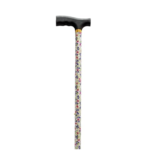 MAS QUE AYUDAS – Bastón para Mayores y Adultos Basic, Extensible y Portátil, Altura Ajustable 78-101 cm, Puño Resistente a Golpes, Bastón para Caminar y Pasear, 400 g, Flor Pequeña MAS QUE AYUDAS – Bastón para Mayores y Adultos Basic, Extensible y Portátil, Altura Ajustable 78-101 cm, Puño Resistente a Golpes, Bastón para Caminar y Pasear, 400 g, Flor Pequeña