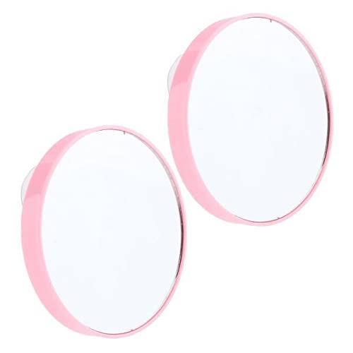 Bnf® 5x2x Travel Wall Suction Mirror 10X Magnifying Makeup Cosmetic Bedroom Mirrors Pink Health & Beauty Makeup Makeup Tools & Accessories Makeup Mirrors-image-16