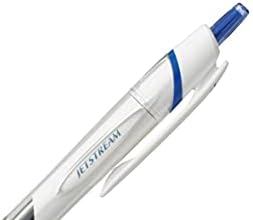 Uni Jetstream Standard Ballpoint Pen - 0.5 mm - Blue Ink - White Body