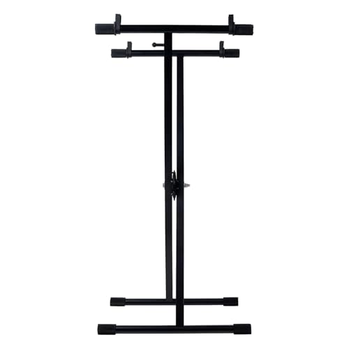 Image of DOLPHIN Heavy-Duty Single-X Adjustable Piano & Keyboard Stand with Secure Locking Mechanism, Sturdy Metal Construction for Home, Studio & Stage Use (Model DP10)