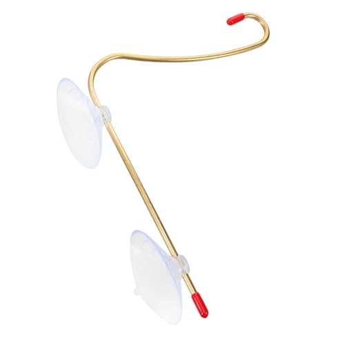 Abaodam Bird Feeder Hanger Bracket Easy Tool Installation Durable Window Mount Hook for Hummingbird Feeders Elegant Design for Outdoor Use for Bird Lovers