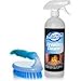 InstaNew Fireplace Cleaner Bundle with Brush, 16 Ounce; Heavy Duty; Cleans Any Wood or Gas Fireplace; Brick, Stone, Hearth; Removes Creosote, Soot, Grease, Ash and More