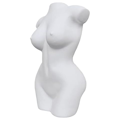 Fenteer Weiblichen Körper Form Blume Vase, Harz Vasen Cover