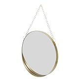 miroir rond fer forgé ikea Petit miroir de maquillage – fabriqué à partir d'un matériau et résistant, très sûr, écologique et solide, miroir décoratif mural en métal