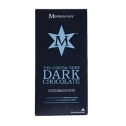 MONTEZUMA'S Chocolate Organic Very Dark Chocolate 100g (12 Stück)