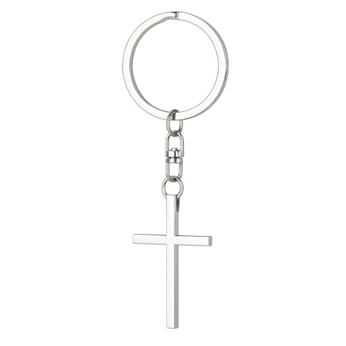 Christian Cross Keychain