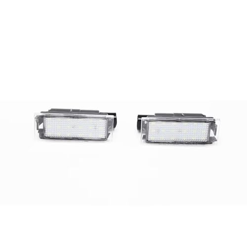 Luz de matrícula para coche compatible con Laguna 3 y Megane 2 soluciona bombillas fundidas