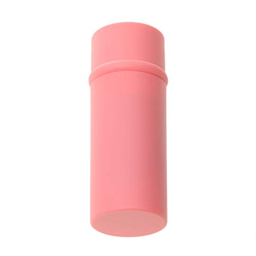 Image of Retractable Pro Beauty Kabuki Makeup Cosmetic Face Powder Foundation Blush Brush (Pink)