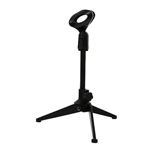 Generic Microfoon Stand Desktop Lifting Verstelbare Microfoon Stand Conferentie Statief Mic Tafel Stand