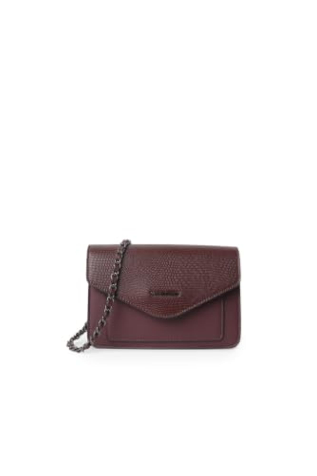 Women's Brown Textured Casual Sling Bag