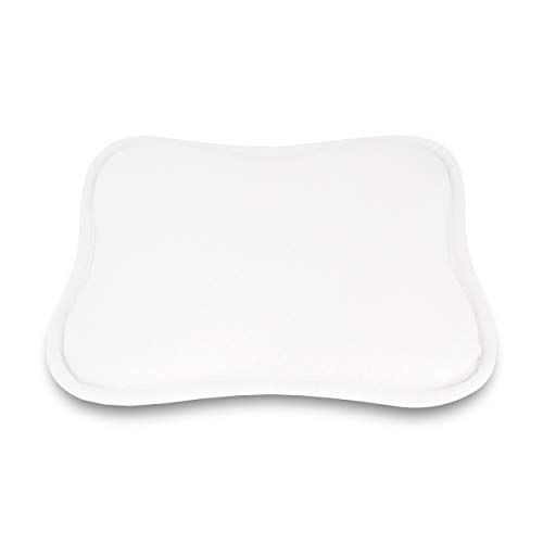 Luxamel | Babykissen BEZUG | Für Säuglinge und Kleinkinder | 100% Schadstofffrei | Weiß