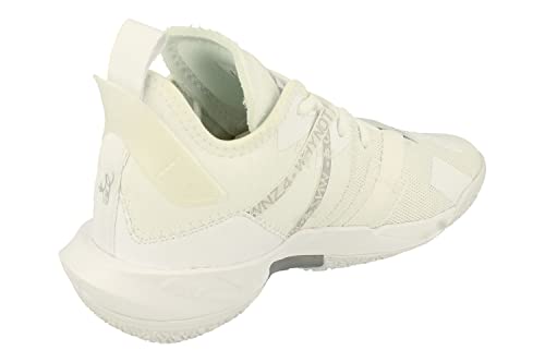Nike Air Jordan Why Not Zero.4 GS Basketball Trainers CQ9430 Sneakers Shoes (UK 4.5 us 5Y EU 37.5, White Metallic Silver White 101)3