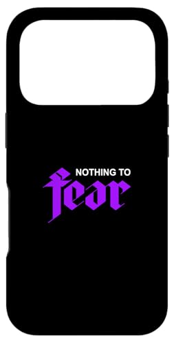 �p�[�v���J���[ Nothing To Fear �p�[�v���O���t�B�b�N �X�}�z�P�[�X iPhone 17 Pro �p