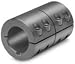Climax Metal ISCC-037-025 3/8x1/4 ID Steel Split Shaft Coupling (Pack of 2)