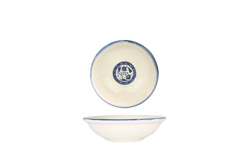 Bonna Placa de servicio - Esnaf - Porcelana - 13 cm (220cc) - juego de 2