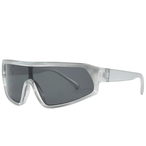 Lunettes de soleil rétro punk monobloc femmes de luxe populaires hommes UV400