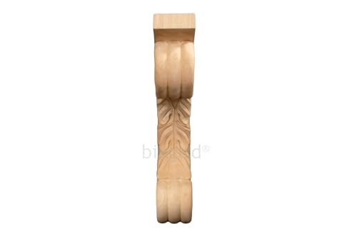 BingLTD - 13" Corbel Rustic Solid Hardwood Bracket - 1 Piece (C5-UNF-FBA)