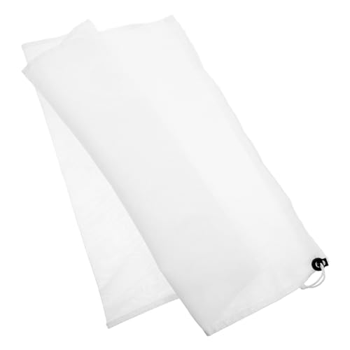 Ciieeo Mesh Strainer Bag for Wine Brewing and Food Straining Reusable Filter Bag Reusable Fruit Drawstring Bag Extra Large Filtering Mesh Cloth Bag