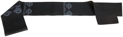 Theraband Heavy Resistance Latex Free Exercise Band, Black, 5 ft x 4 in