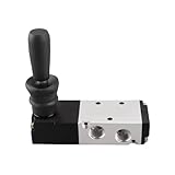 Pissente 5 Port 3 Position Manual Pneumatic Control Valve, Alloy Industrial System, 0.8Mpa