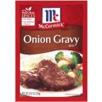 McCormick Onion Gravy Mix 0.87 OZ (Pack of 24)
