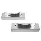 Healeved 2 Stück Hitzeschutzgitter Für Gewerbliche Küchen, Herdschutzgitter, Hitzebeständiges Herdgitter, Hochtemperaturschutz, Brandschutzgitter, Feuerfester Schutz, Silberfarben